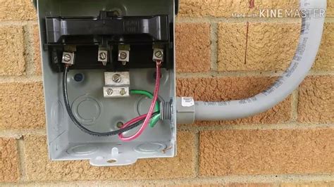 wiring 30 amp junction box|30 amp outside breaker box.